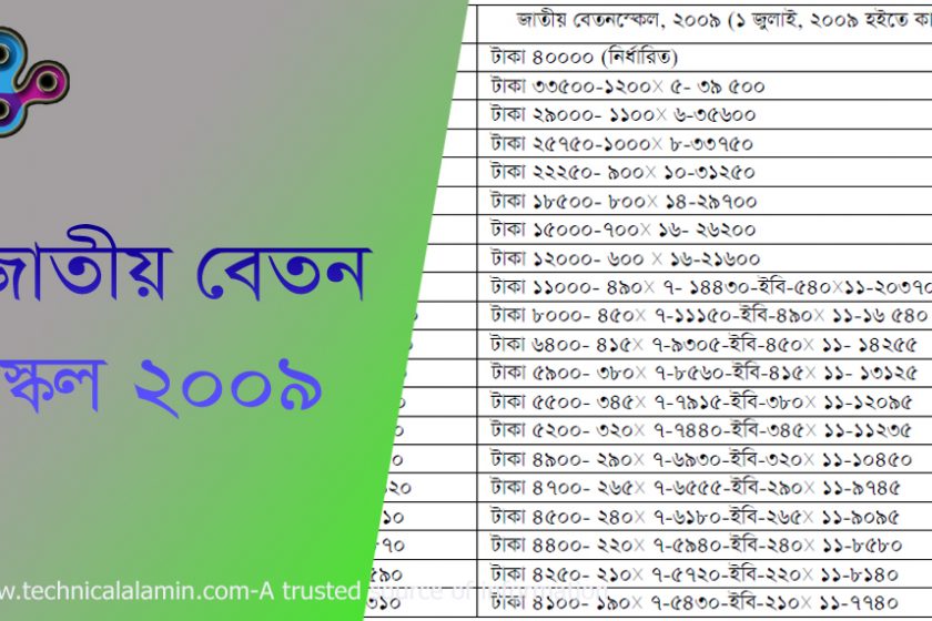 Pay Scale 2009