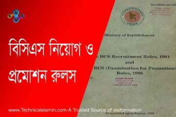bcs recruitment rules 1981