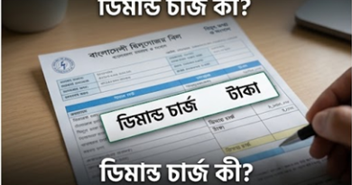 বিদ্যুৎ বিলের 'ডিমান্ড চার্জ' আসলে কী