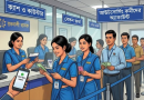 আউটসোর্সিং কর্মীদের বেতন প্রদান