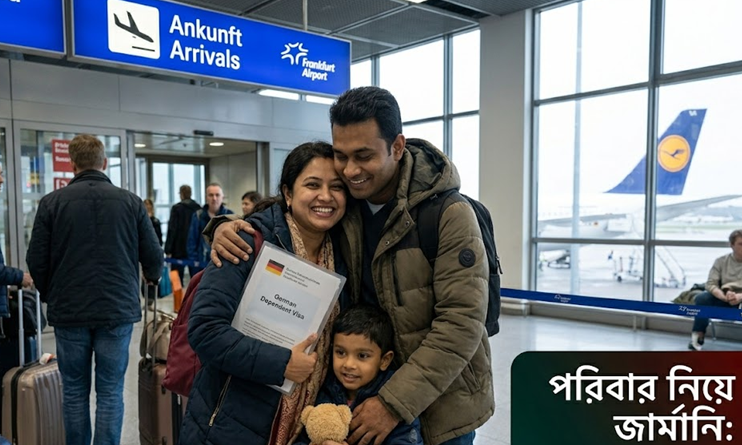 ব্লক অ্যাকাউন্ট ও লাখ টাকার টেনশন ছাড়া নিজের যোগ্যতায় জার্মানি