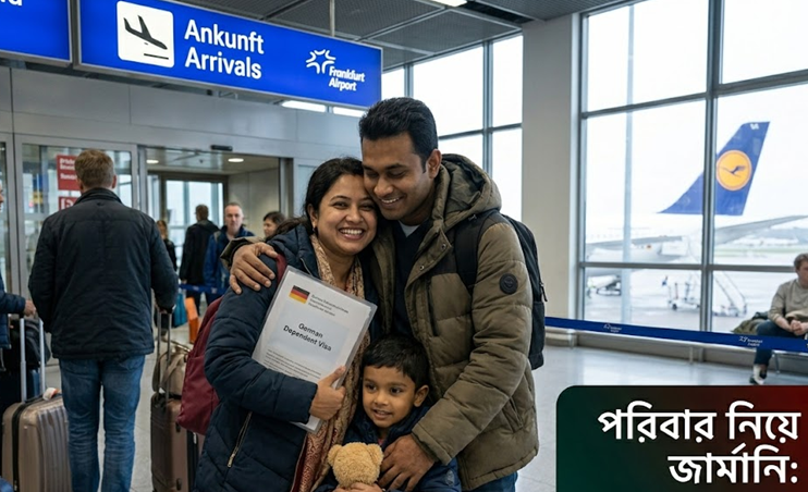 ব্লক অ্যাকাউন্ট ও লাখ টাকার টেনশন ছাড়া নিজের যোগ্যতায় জার্মানি