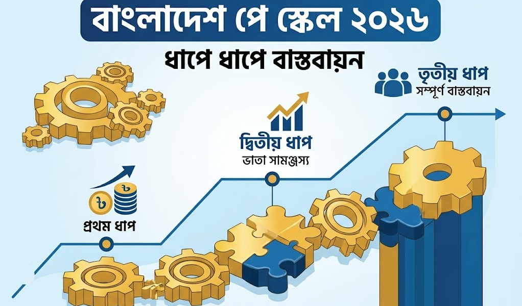 ২০২৬-২৭ অর্থবছরেই আসছে নতুন পে-স্কেল