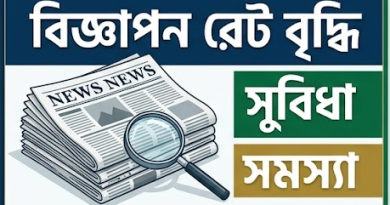 সংবাদপত্রের সরকারি বিজ্ঞাপনের মূল্যহার বাড়ছে
