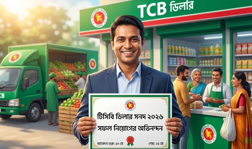 সারা দেশে টিসিবি ডিলার নিয়োগের বিজ্ঞপ্তি প্রকাশ