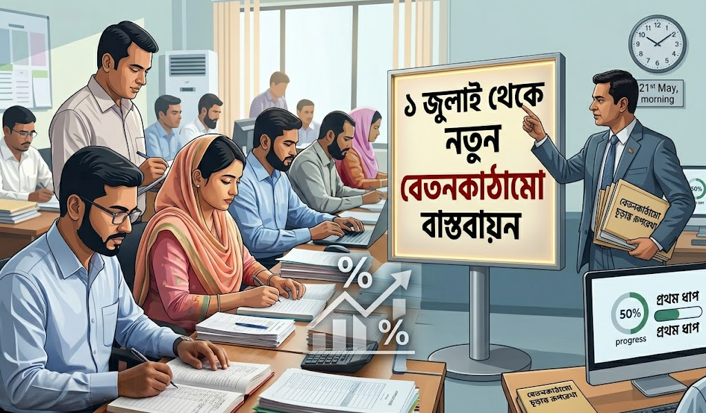 সরকারি চাকরিজীবীদের জন্য সুখবর