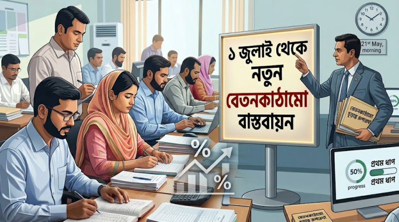 সরকারি চাকরিজীবীদের জন্য সুখবর