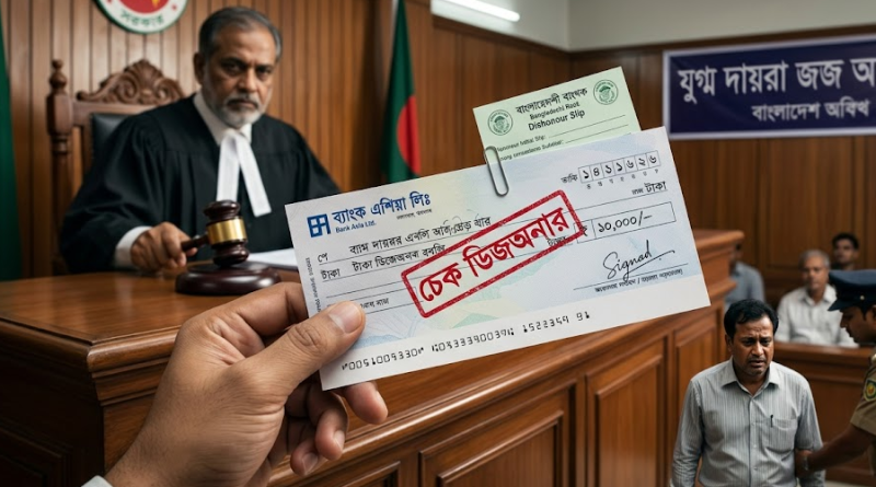 অন্যের দেওয়া চেকে টাকা লেনদেন