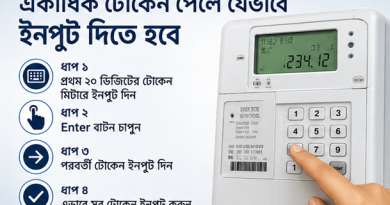 একাধিক টোকেন একসঙ্গে ইনপুটের নতুন নির্দেশনা