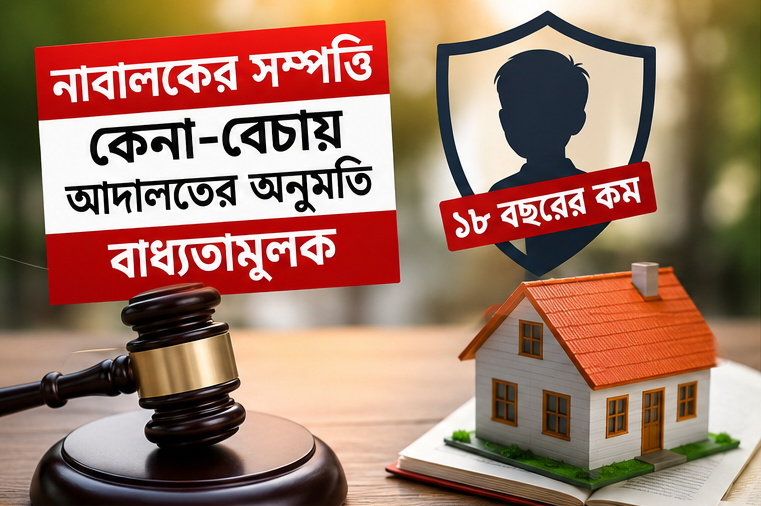 নাবালকের সম্পত্তি ক্রয়-বিক্রয়ে আদালতের অনুমতি বাধ্যতামূলক