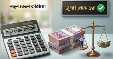 বাজেটে আলাদা বরাদ্দ না থাকলেও জুলাইয়ে আংশিক বাস্তবায়নের পথে নতুন পে-স্কেল