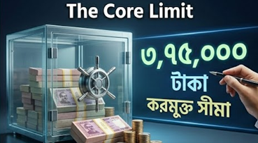 ব্যক্তিশ্রেণির আয়করে বড় পরিবর্তন: করমুক্ত সীমা ৩.৭৫ লাখ টাকা, সর্বোচ্চ করহার ৩০%