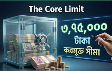 ব্যক্তিশ্রেণির আয়করে বড় পরিবর্তন: করমুক্ত সীমা ৩.৭৫ লাখ টাকা, সর্বোচ্চ করহার ৩০%