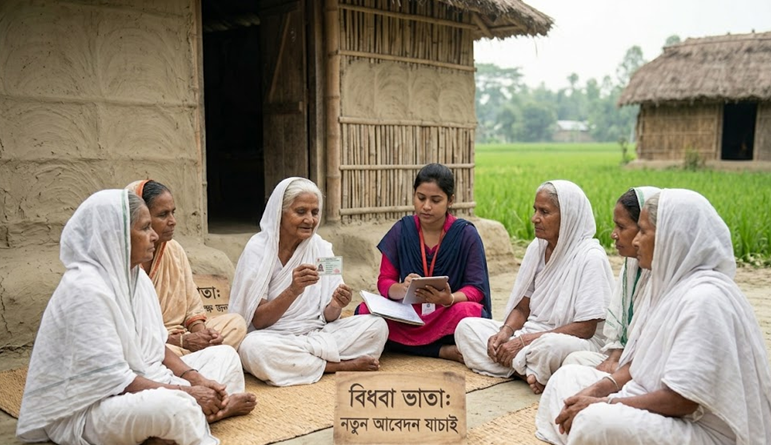 বিধবা ভাতার পরিধি ও হার বাড়ছে: নতুন যুক্ত হচ্ছেন ১ লাখ নারী, জুলাই থেকে পাবেন ৭০০ টাকা