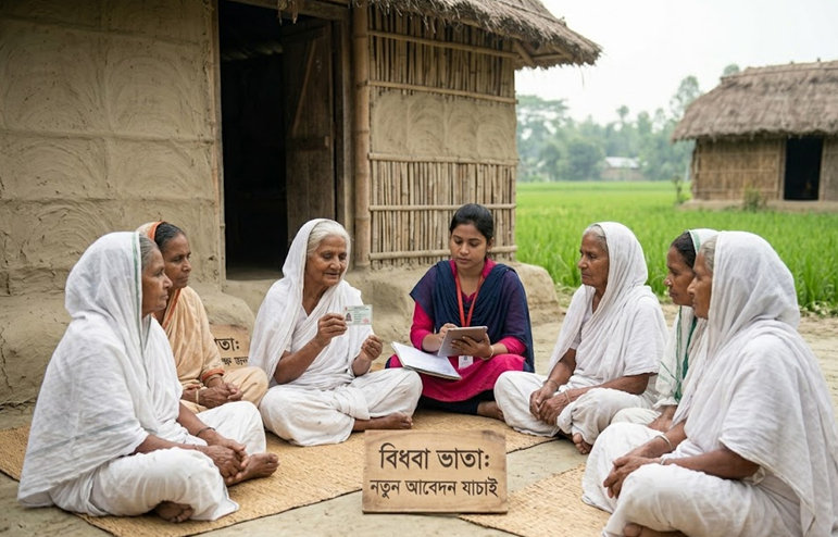 বিধবা ভাতার পরিধি ও হার বাড়ছে: নতুন যুক্ত হচ্ছেন ১ লাখ নারী, জুলাই থেকে পাবেন ৭০০ টাকা