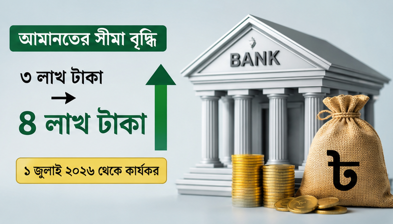 ব্যাংকে টাকা রাখলেই আবগারি শুল্ক?
