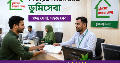 নির্ধারিত সার্ভিস চার্জে ভূমিসেবা