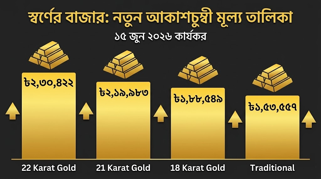 ফের অবিশ্বাস্য হারে বাড়লো স্বর্ণের দাম