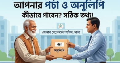 জনগণের সুবিধার্থে মিলছে কম খরচে ভূমির নানা সেবা: জেনে নিন কোন সেবার কত ফি