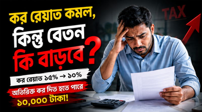 কর রেয়াত কমল, বাড়ল করের চাপ