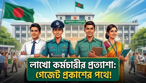 পে-স্কেল সংক্রান্ত চূড়ান্ত সিদ্ধান্তের অপেক্ষায় লাখো সরকারি চাকরিজীবী