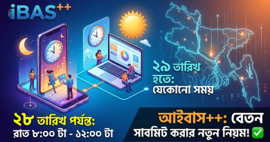 আইবাসে বেতন সাবমিট হচ্ছে না?