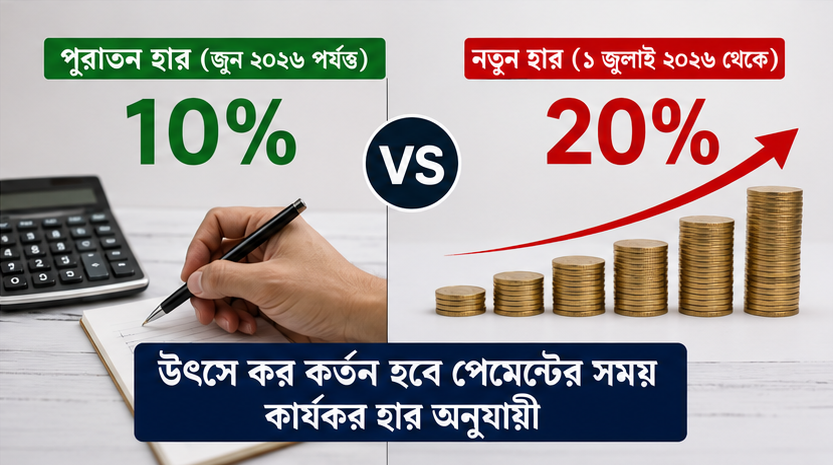 নতুন বিধিমালায় ২০ শতাংশ হার নিয়ে যা জানা জরুরি