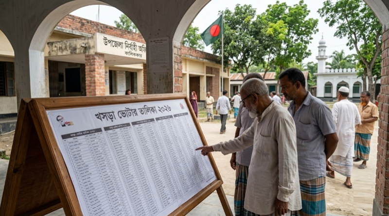 আগামী ৯ আগস্ট খসড়া ভোটার তালিকা প্রকাশ