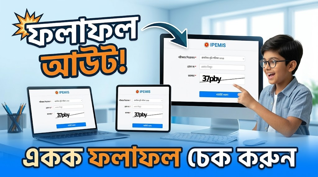 ট্যালেন্ট পুলে বৃত্তি পরীক্ষার ফলাফল যেভাবে চেক করবেন