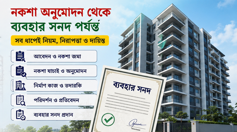 উপজেলা-ইউনিয়নে ৭ তলা পর্যন্ত ভবনের নকশা অনুমোদনে কমিটি