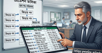 পরিদপ্তরের শূন্য পদে পদোন্নতি ও জ্যেষ্ঠতার মারপ্যাঁচ