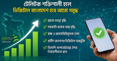 টেলিটকের আধুনিকায়ন ও সরকারি সেবা একীভূত করার প্রস্তাব প্রধানমন্ত্রীর কাছে