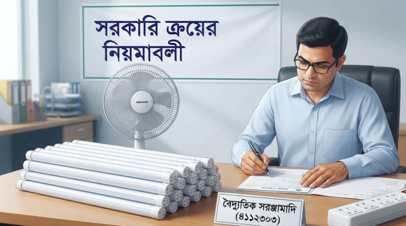 ফ্যান ও মাল্টিপ্লাগ ক্রয়ের সঠিক অর্থনৈতিক কোড ও খাত বিন্যাস