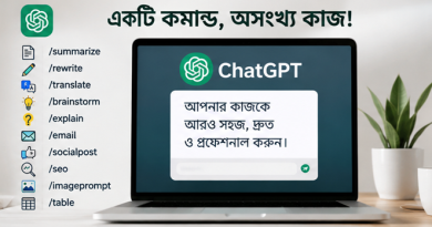 🚀 ChatGPT-এর ১০টি প্রফেশনাল কমান্ড