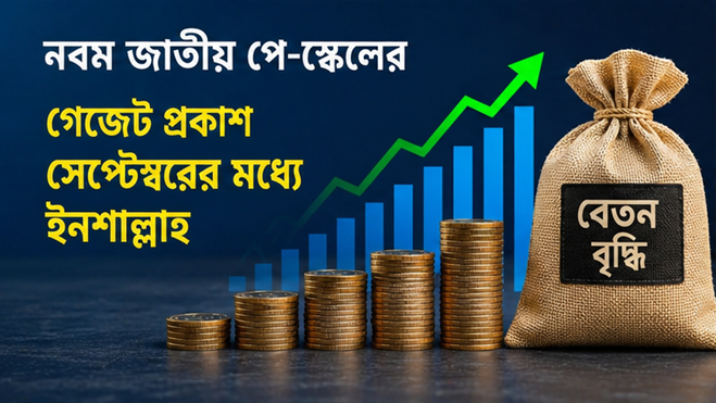 নবম পে-স্কেলের গেজেট সেপ্টেম্বরের মধ্যে প্রকাশের আশাবাদ