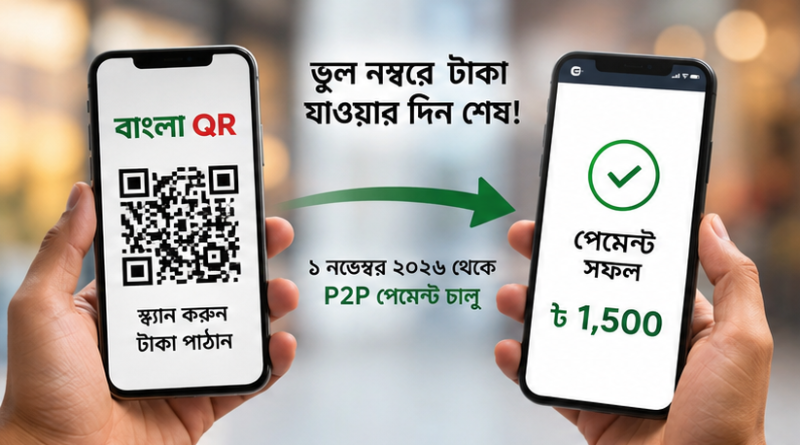 বাংলা কিউআরে বড় পরিবর্তন