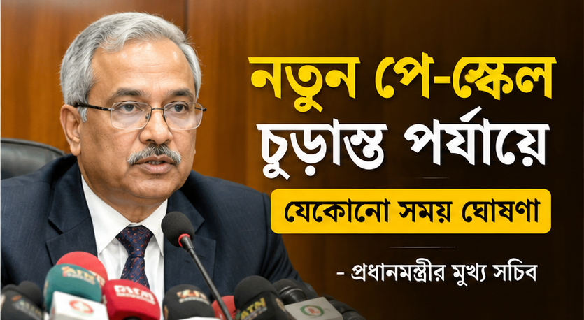 নতুন পে-স্কেল চূড়ান্ত, যেকোনো সময় ঘোষণা
