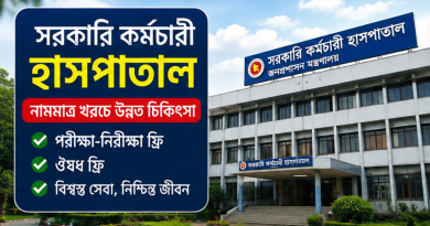 সরকারি কর্মচারী হাসপাতালে নামমাত্র খরচে চিকিৎসা