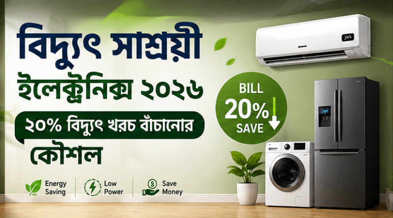 বিদ্যুৎ সাশ্রয়ী ইলেক্ট্রনিক্স ২০২৬