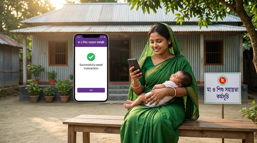 দরিদ্র ও অসচ্ছল মায়েদের ভরসা ‘মা ও শিশু সহায়তা কর্মসূচি’