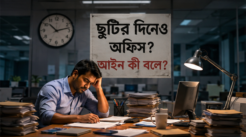 তবে বেসরকারি চাকরিতে নিয়মটা ভিন্ন