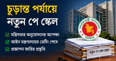 মন্ত্রিসভার পর প্রজ্ঞাপন জারির প্রস্তুতি