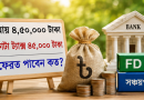 শুধু এফডিআর ও সঞ্চয়পত্রের সুদের আয় ৪.৫ লাখ টাকা হলে কর ফেরত পাওয়া যাবে?