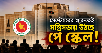 সেপ্টেম্বরের শুরুতেই মন্ত্রিসভায় উঠছে পে স্কেল, দ্বিতীয় সপ্তাহে গেজেটের লক্ষ্য
