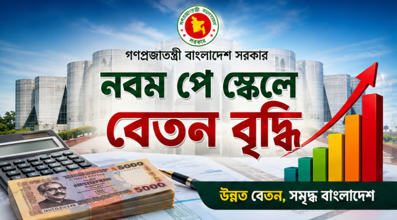 নবম পে স্কেলে সরকারি চাকরিজীবীদের বেতন দ্বিগুণ (১০০% বৃদ্ধি): কার কত বাড়ল?