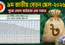 নবম পে-স্কেলে ১০–২০ গ্রেডে তিন ধাপে বেতন বাস্তবায়ন