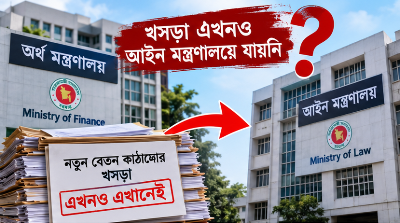 দুই সপ্তাহেও পে-স্কেলের গেজেট নয়