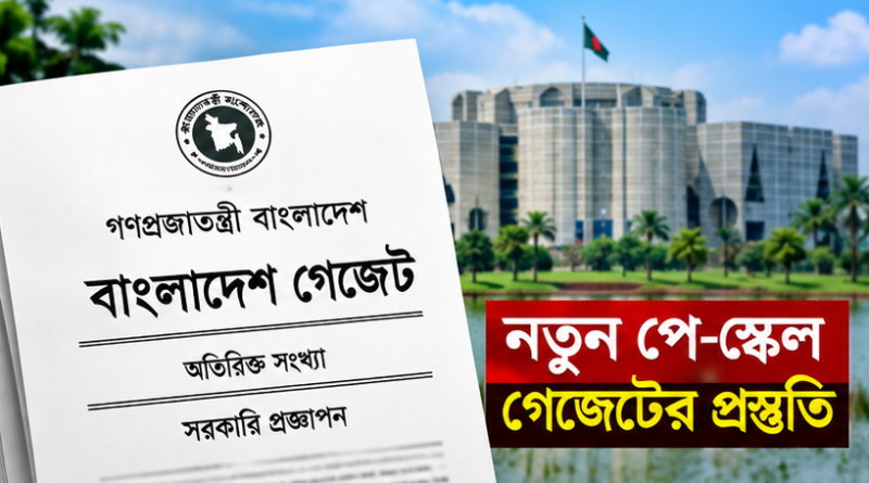 নতুন পে-স্কেলের গেজেট প্রকাশে প্রস্তুতি জোরদার
