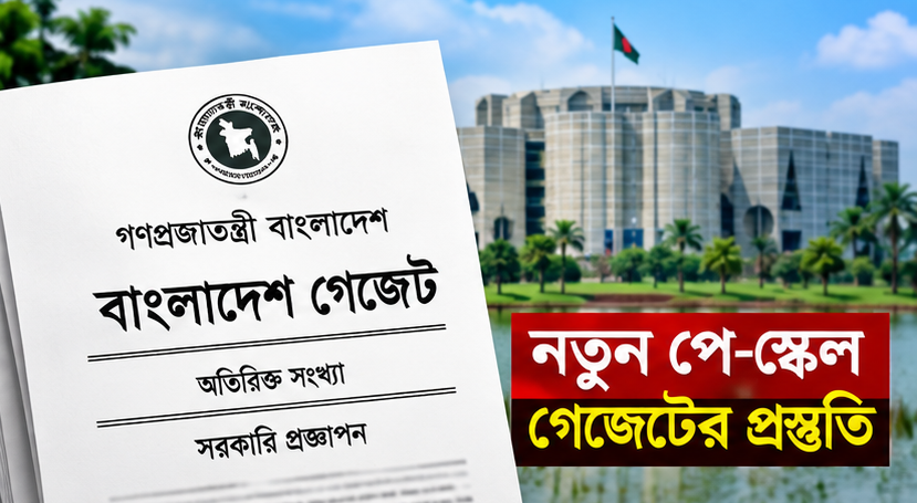 নতুন পে-স্কেলের গেজেট প্রকাশে প্রস্তুতি জোরদার