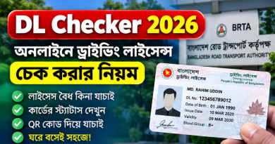 অনলাইনে ড্রাইভিং লাইসেন্স কীভাবে চেক করবেন?